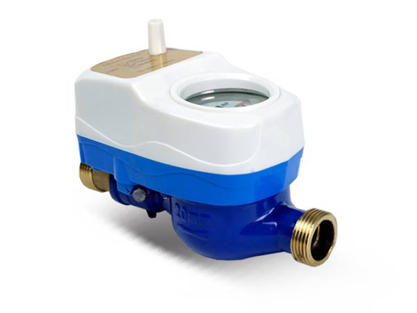 Wireless valve control remote water meter