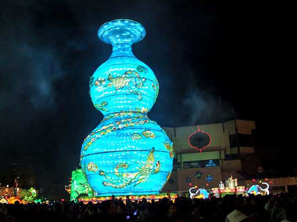 Chinese Art Lantern Festival Bottle Gourd